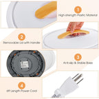 Tangkula Towel Warmer Bucket, 20L Luxury Towel Warmer with Fragrance Holder