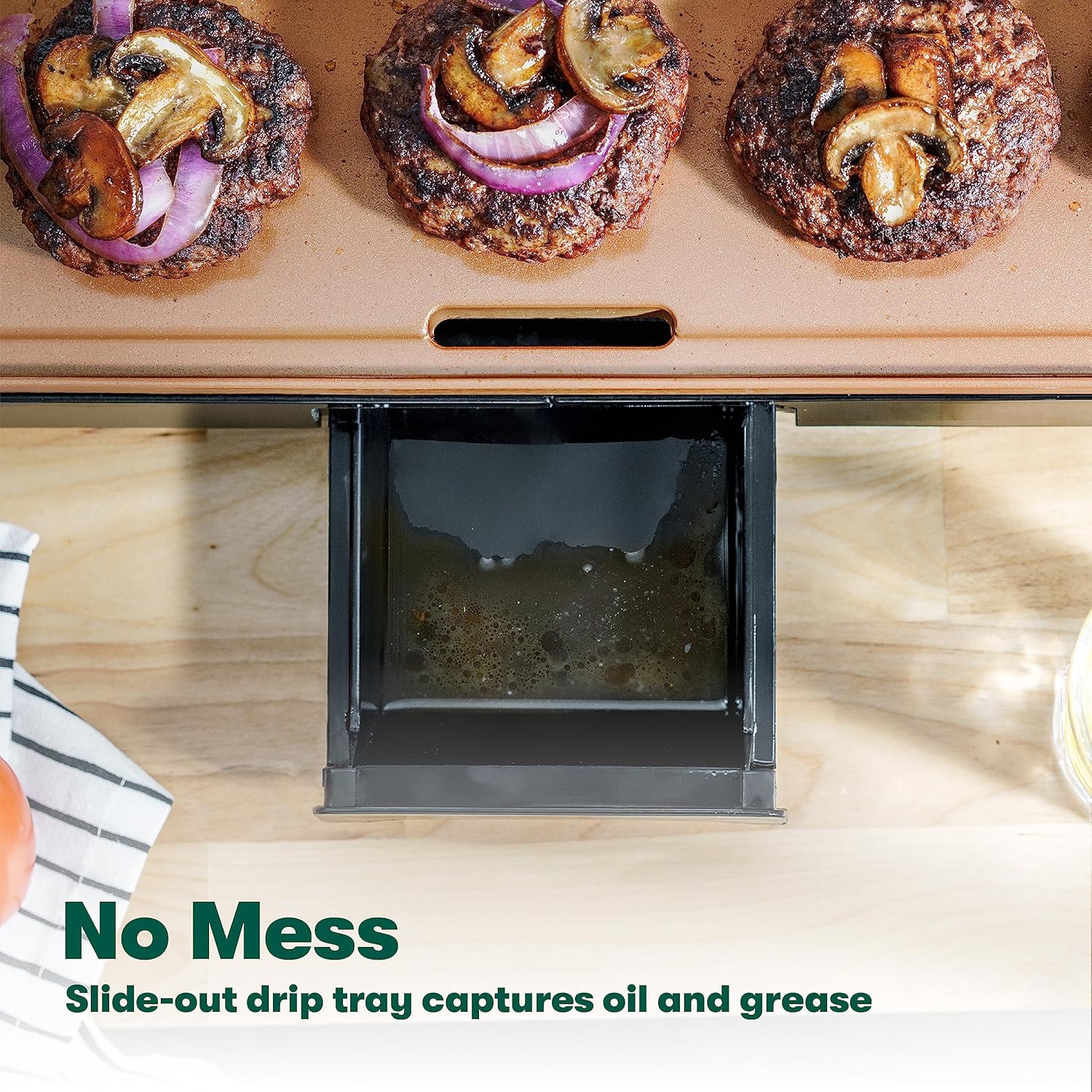 bella XL Electric Ceramic Titanium Griddle