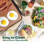 bella XL Electric Ceramic Titanium Griddle