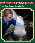 Rechargeable LED work light/BBQ light with magnetic base, 5 modes, 360° rotation