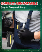 Rechargeable LED work light/BBQ light with magnetic base, 5 modes, 360° rotation