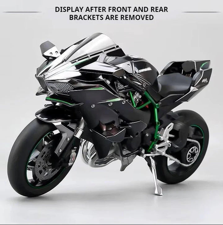 1:6 Scale Premium Ninja H2R RC Superbike Scale with Realistic Sound & Smoke Effects