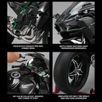 1:6 Scale Premium Ninja H2R RC Superbike Scale with Realistic Sound & Smoke Effects