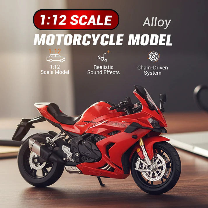 1:12 Scale Motorcycle Model 🚛 Free Shipping On Orders Of Two Items Or More